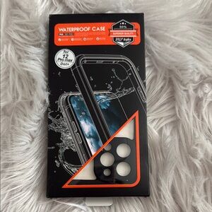 Waterproof Case for iPhone 12 Pro Max - Black - Never Been Used - NEW